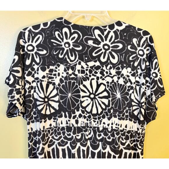 New Direction Black & White Sleeveless Maxi Dress Size‎ 12 - Picture 10 of 10